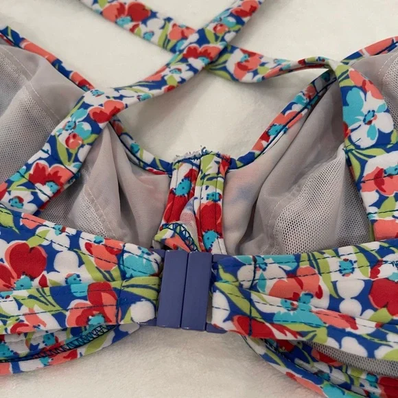 Freya Multicolor Floral Bikini Top - 32H / 32FF - Picture 3 of 7